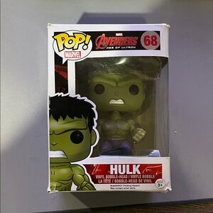 Funko Pop Marvel Hulk Bobble-Head #68